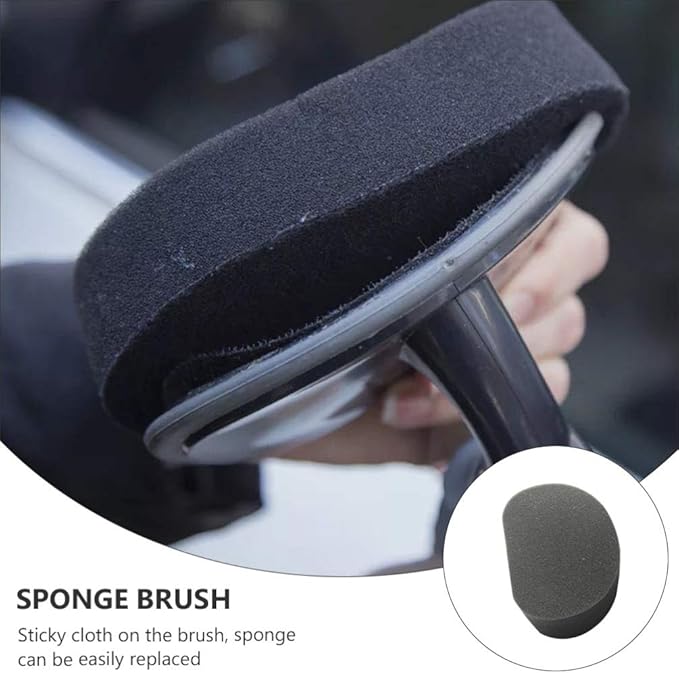 Tire Pad Tire Sponge Wax Applicator Car Detailing Reusable Cleaning Detailing Waxing