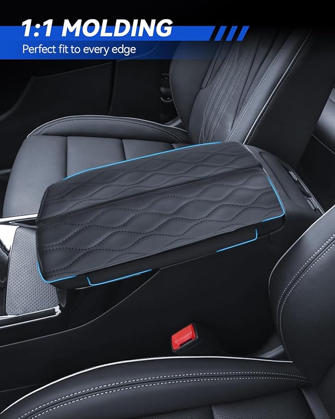 Armrest Cover for Buick Envision 2021-2025 2026 Accessories Center Console Middle Lid Pad Protector for Car Elbow Rest-Thickened