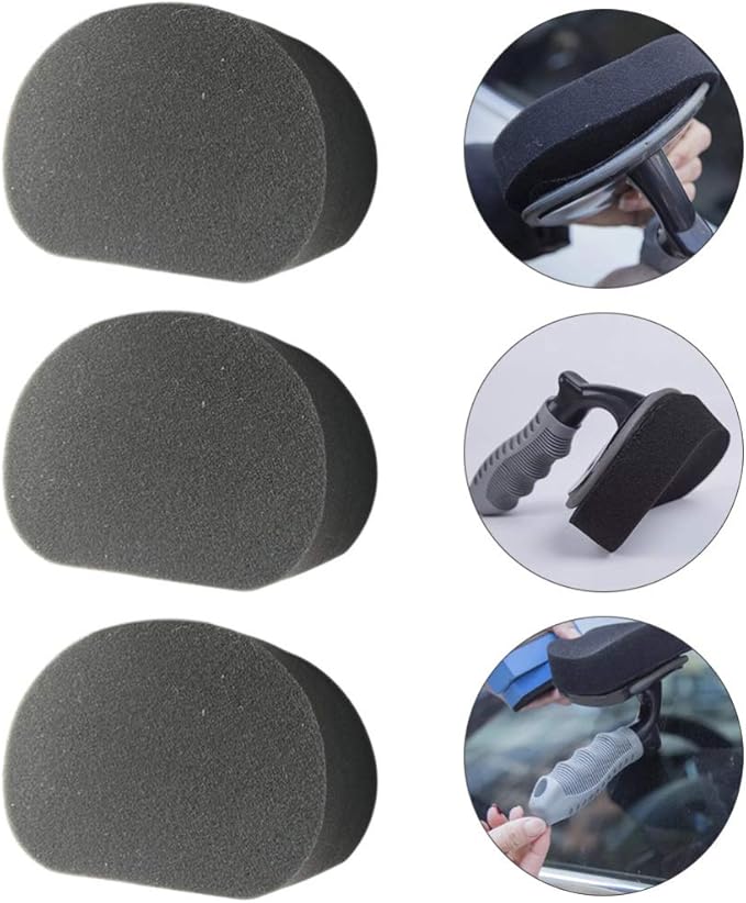Tire Pad Tire Sponge Wax Applicator Car Detailing Reusable Cleaning Detailing Waxing