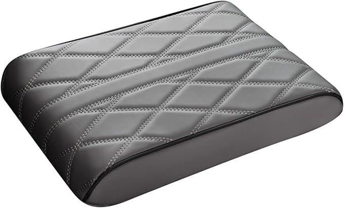 Car Armrest Pad for Audi SQ8/RS Q8 RSQ8 2019 2020 2021 2022 2023 2024 2025 Car Centre Console Armrest Padding Car Center Console Cover Pad with Memory Foam,Grey