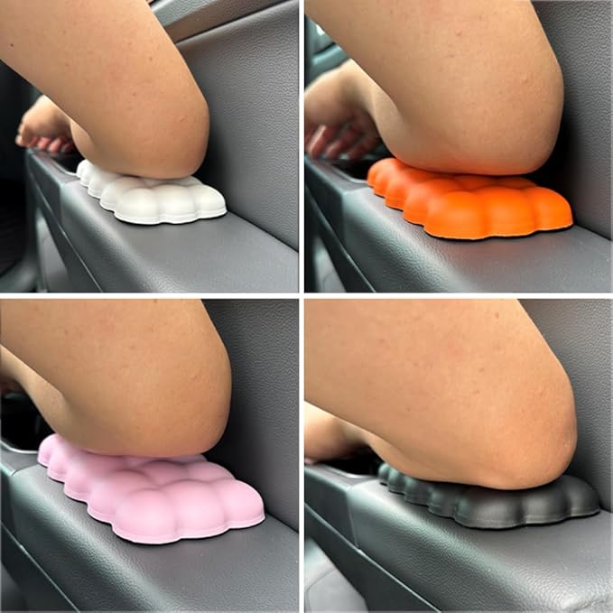 2PCS Car Knee Cushions, Car Elbow Rest Pads Cloud Shape Elbow Pillow Armrests for Car Truck Door Center Console