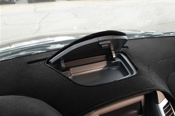 Dashboard Cover Custom Fit for Chevy Chevrolet Cruze, Dash Cover Mat Pad Carpet Protector (Black) J237