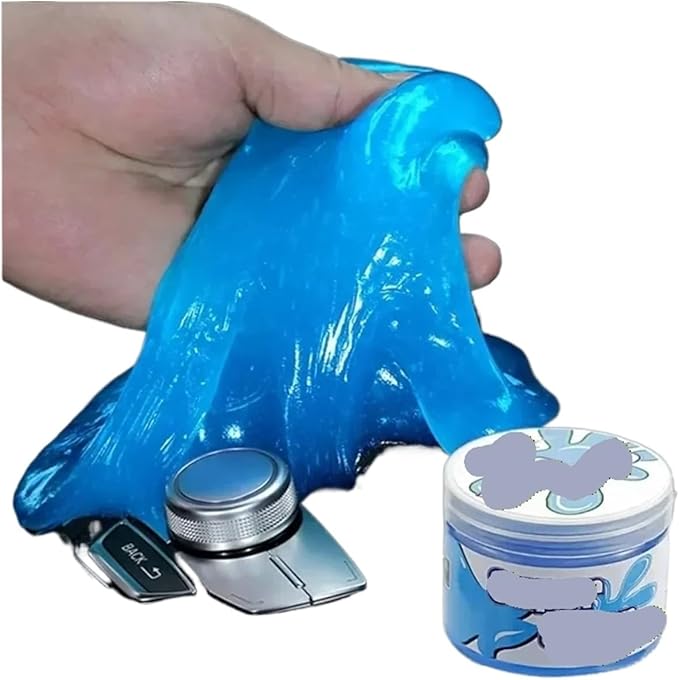 Car Cleaning Gel - Reusable Interior Putty Cleaner for Cars, Keyboards, and Notebooks - Magic Cleaning Gel for Detailing and Removal(1 PC)