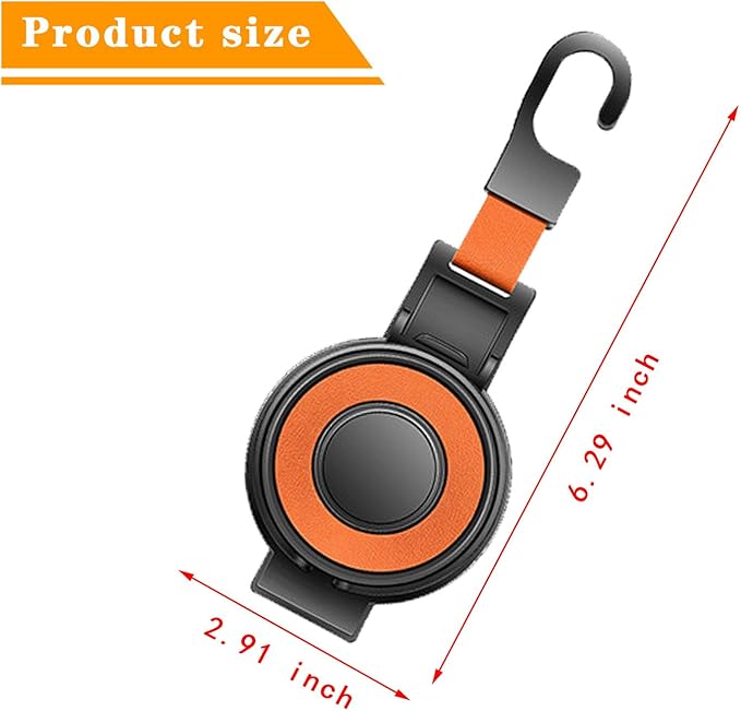Car Headrest Hook - 2 in 1 Multifunction Phone Holder & Cup Holder, Back Seat Organizer with Sturdy Anti-Slip Design for Phones, Bags, Cups - Universal for Most Vehicles (Yellow-1PC)