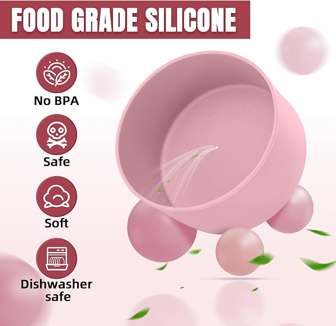 2PCS Silicone Boot Compatible with Owala 30oz & 40oz FreeSip Sway Bottles & Tumblers, Protective Anti-Slip Bottom Cover Sleeve for Freesip Sway Tumbler