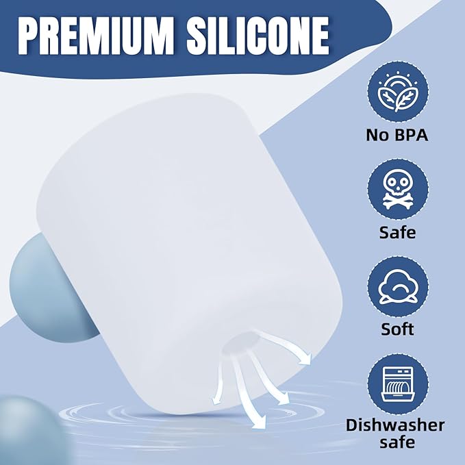 Silicone Higher Boot Compatible with Owala 30oz & 40oz FreeSip Sway Bottles & Tumblers, Large Protection Anti-slip Bottom Cover Sleeve for Freesip Sway Tumbler and Bottle