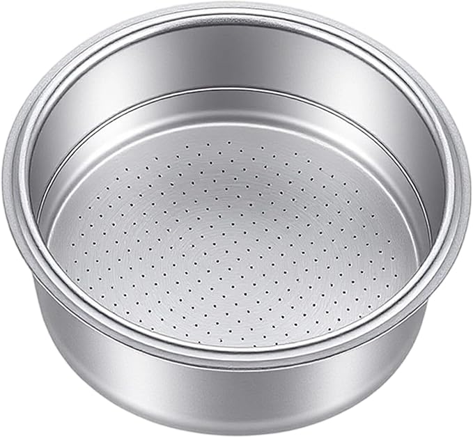 51mm Portafilter Basket Reusable Stainless Steel Coffee Filters Double Layer Pressurized Espresso Filter Basket Compatible For 51mm Coffee Machines Parts