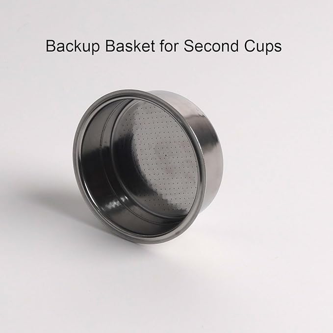51mm Pressurized Filter Basket Compatible with Gevi/CASABREWS/CAPRESSO - Dual Wall Filter Basket - 2 Cups Capacity