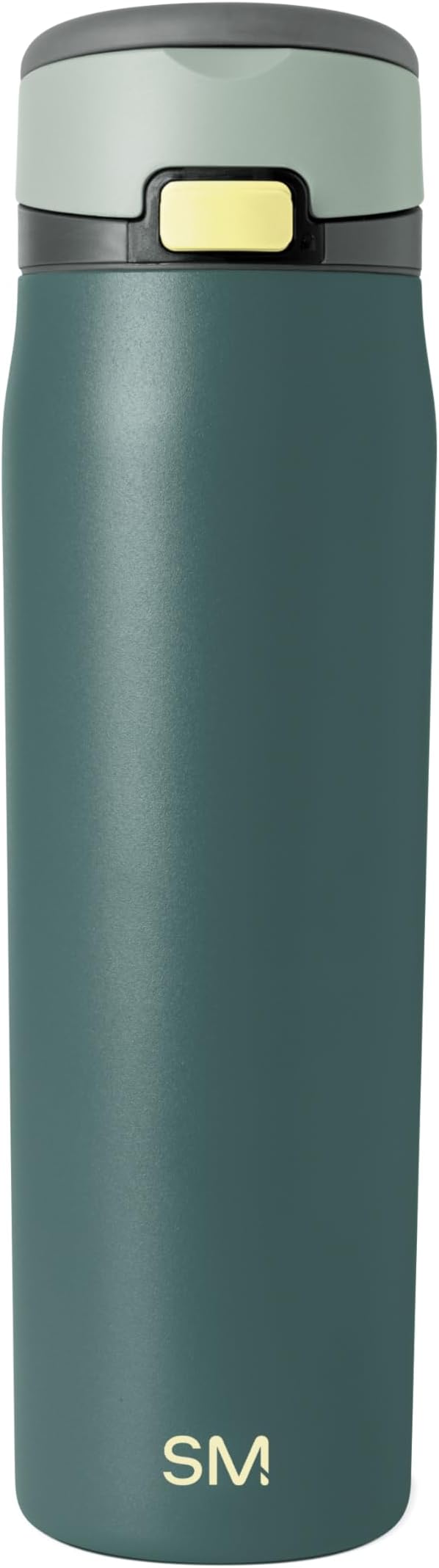 Simple Modern Mesa Loop Water Bottle with Covered Straw and Handle | 24oz Cup Holder Friendly Insulated Stainless Steel Bottles for Travel, Sports and School | Steel Harbor