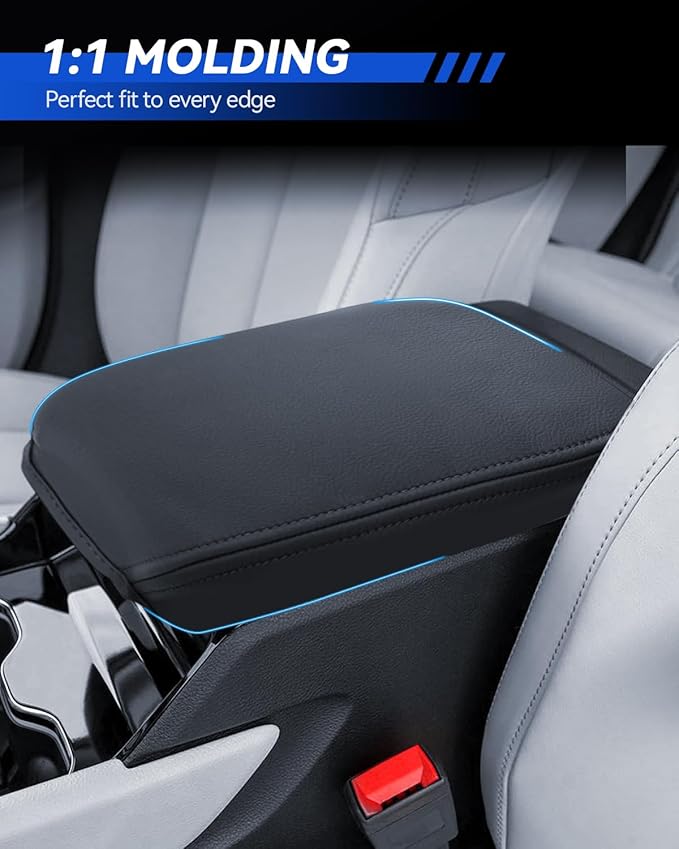 Armrest Cover for 2015-2020 2021 2022 2023 Jeep Renegade Accessories Center Console Middle Lid Pad Protector for Car Elbow Rest
