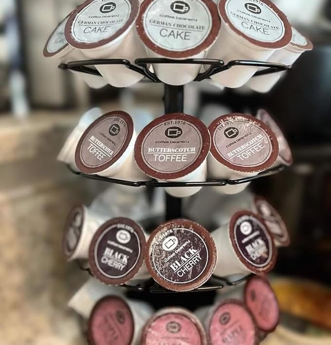 Butterscotch Toffee Decaf Coffee Pods by Coffee Beanery | 96ct Bulk Flavored Decaf Coffee Pods Medium Roast Coffee