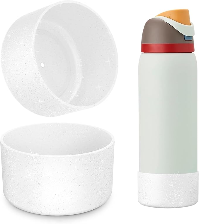 Silicone Boot for Owala Water Bottle 24 oz 32 oz 40 oz, Anti-Slip Protective Sleeve for FreeSip/Twist/Flip Stainless Steel Water Bottles Accessories