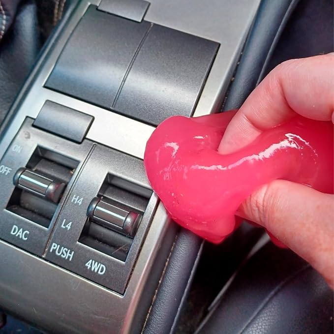 x xotic tech Car Cleaning Gel for Car Detailing Putty Interior Cleaner Slime Auto Detail Tools Supplies Accessories Valentines Day Gifts for Him Her Men Women Stocking Stuffers Pink