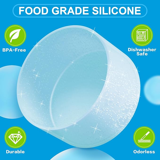 Silicone Boot for Owala Water Bottle 24 oz 32 oz 40 oz, Anti-Slip Protective Sleeve for FreeSip/Twist/Flip Stainless Steel Water Bottles Accessories