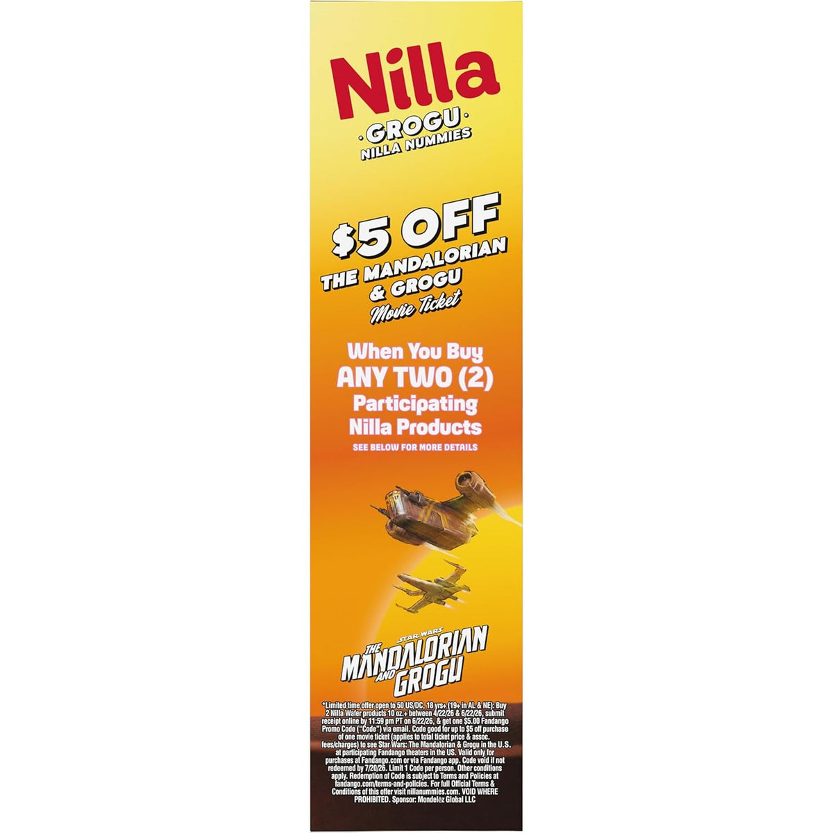 NILLA Wafers Grogu NILLA Nummies, Vanilla Wafer Cookies, Limited Edition, 11 oz