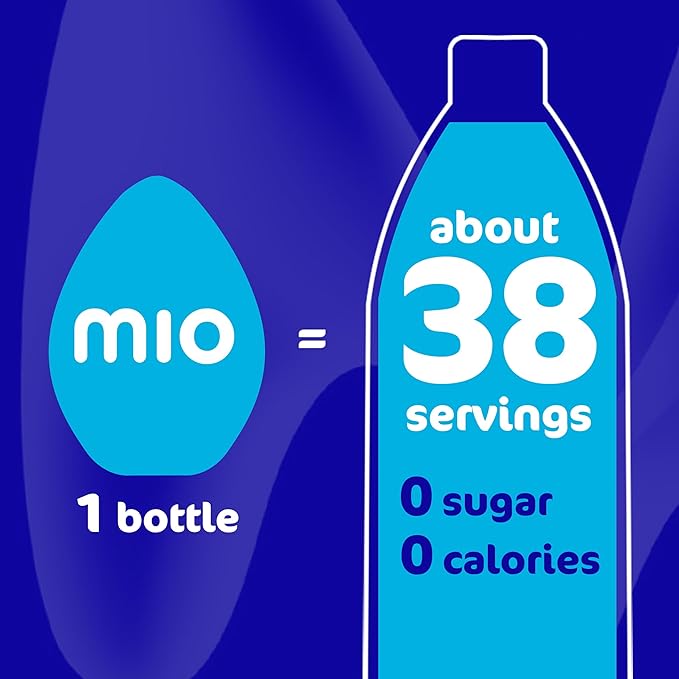 mio Orange Tangerine Flavored with Other Natural Flavor Liquid Water Enhancer, 3.24 fl oz Bottle