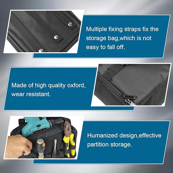 Heavy Duty Car Back Seat Rigid MOLLE Panel Headrest Insert Organizer Storage Rack Compatible With For Chevy Solod Jeep Wrangler Gladiator Toyota Tacoma Ford Bronco F150 Backseat Storage Panel