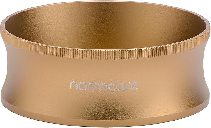 Normcore 54mm Magnetic Dosing Funnel, Espresso Coffee Dosing Ring, 28mm Anodized Aluminum with 6 Neodymium Magnets Fits Breville Sage 54mm Portafilter, Bronze