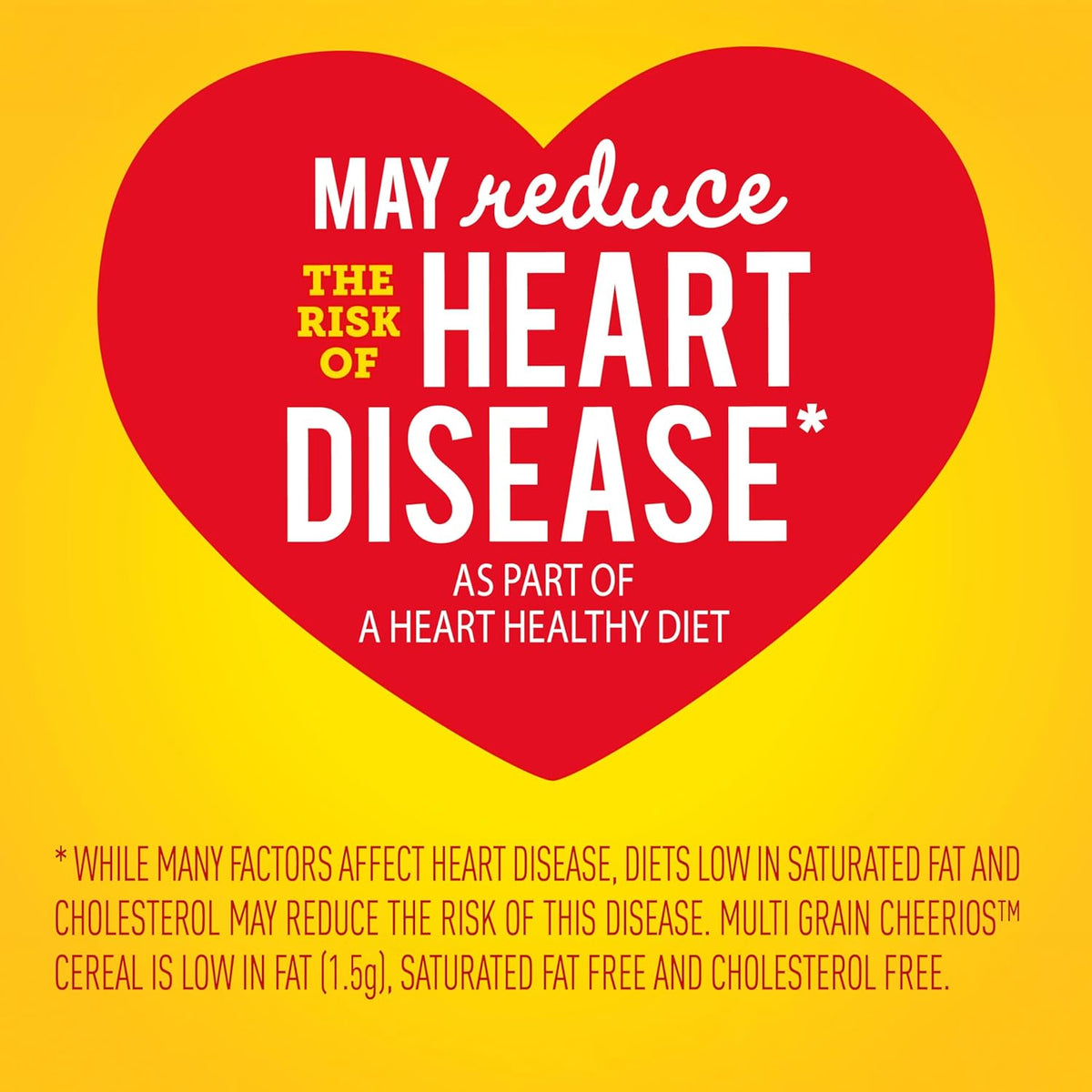 Multi Grain Cheerios, Heart Healthy Breakfast Cereal, Gluten Free, Family Size, 18 oz