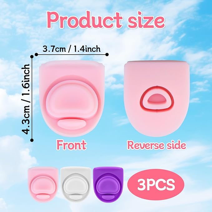 3pcs Replacement Silicone Stopper Seal Compatible with Owala FreeSip 24oz 32oz,Water Bottle Lid Cap Rubber Seal Parts for Owala 16/19/24/32/40oz Spout Gasket Mouthpiece Piece Accessories B3S8