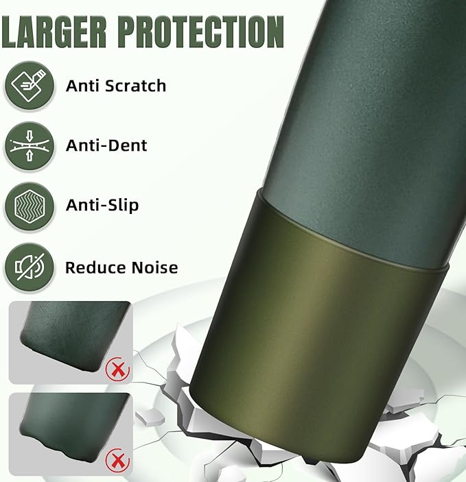 Silicone Higher Boot Compatible with Owala 30oz & 40oz FreeSip Sway Bottles & Tumblers, Large Protection Anti-slip Bottom Cover Sleeve for Freesip Sway Tumbler and Bottle