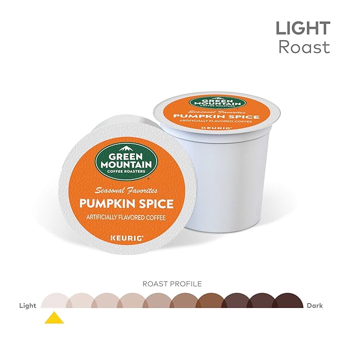 Green Mountain Coffee Roasters Seasonal Selections Pumpkin Spice, 72 Count