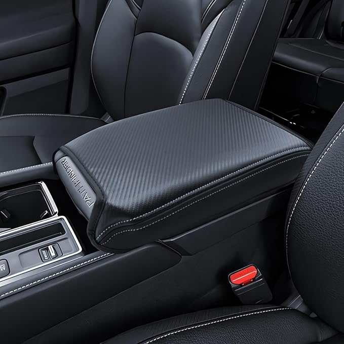Armrest Cover for 2022 2023 2024 2025 Nissan Pathfinder(S/SV/SL/Rock Creek/Platinum) Accessories Center Console Middle Lid Pad Protector for Car Elbow Rest