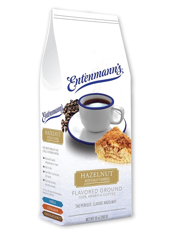 ENTENMANNS COFFEE GRND HZLNUT 10OZ