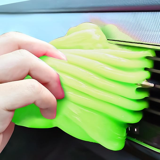Car Cleaning Putty - Dust Cleaning Mud Auto Vent Detailing Putty | Reusable Detailing Tool Vehicle Accessories Wipes for Printers Tablet Electronics Cameras