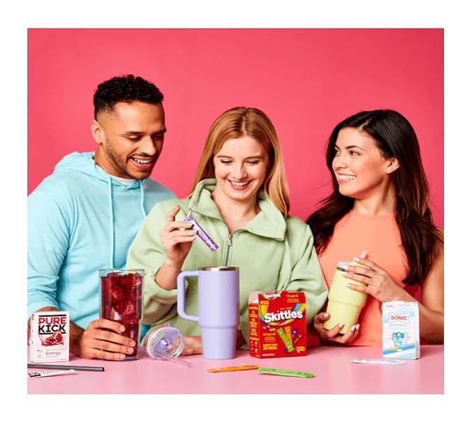 Lifesavers Singles to Go Variety Pack of 3 - One of Each Flavor - Cherry Watermelon, Pineapple Punch, and Raspberry Lemonade - Powdered Drink Mix