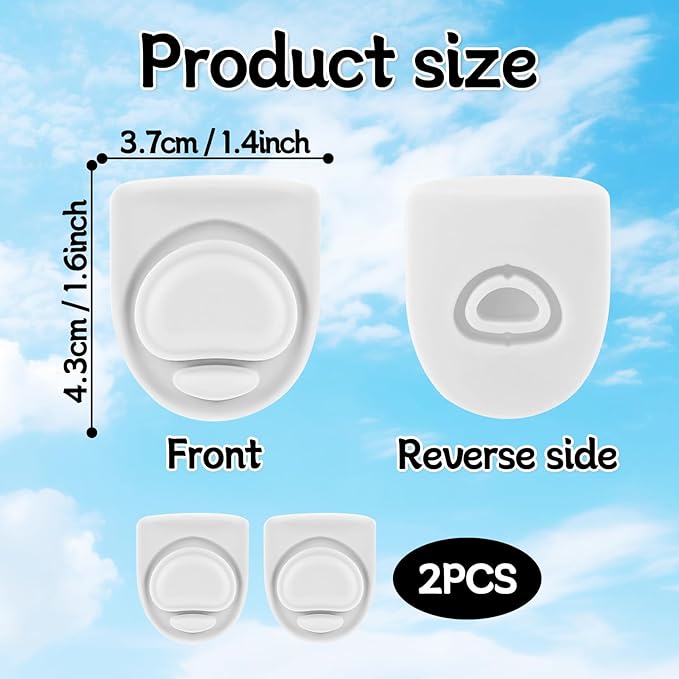 2pcs Replacement Rubber Stopper Seal Compatible with Owala FreeSip 24oz 32oz,Water Bottle Lid Insert Cap Silicone Seal Parts for Owala 16/19/24/32/40oz Spout Gasket Mouthpiece Accessories ZS2