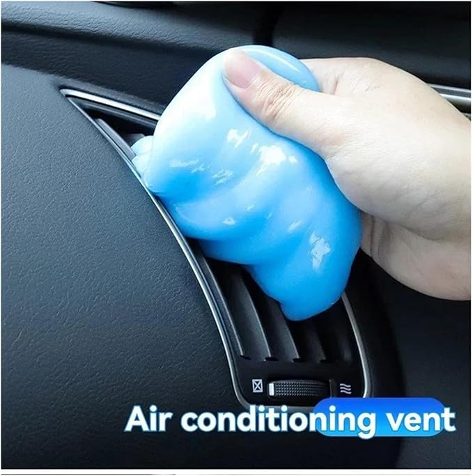 Car Cleaning Gel - Reusable Remover for Interior, Air Vents, Keyboards & Notebooks - Magic Mud Detail Tool(CJN-3PCS)