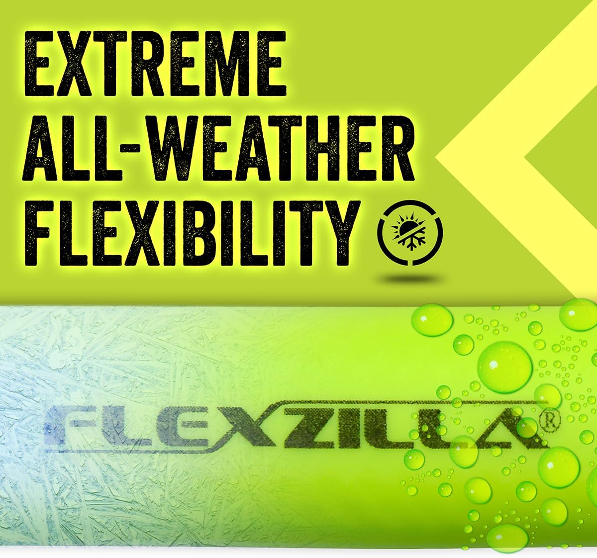 Flexzilla Garden Hose with SwivelGrip, 5/8 in. x 50 ft., Lightweight All-Weather Water Hose, Durable and Flexible, Leak-Free Connections