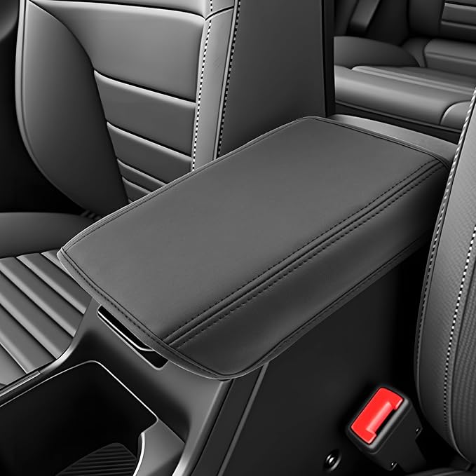 SKTU for 2026 Kia K4 Hatchback Center Console Cover for 2025 2026 Kia K4/ 2026+ Kia K4 Hatchback Armrest Cover Kia K4 2025 2026 Accessories Soft Console Cushion 2026 K4 Hatchback Seat Box Pad