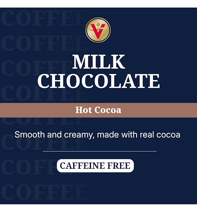 Victor Allen's Coffee Milk Chocolate Hot Cocoa, 42 Count, Single Serve K-Cup Pods for Keurig K-Cup Brewers