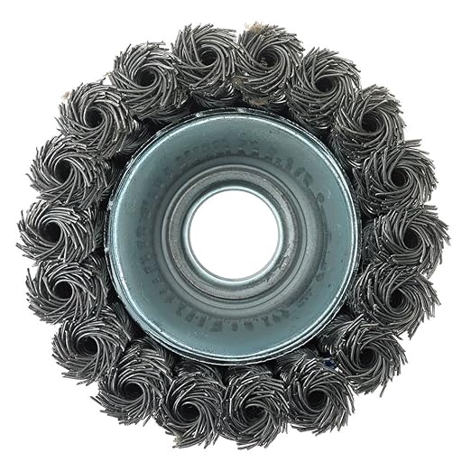 Mercer Industries 189070B - 2-3/4" x 5/8" Knot Cup Brush, .020 Carbon Steel Wire