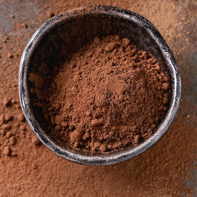 Birch & Meadow High Fat Dutch Cocoa Powder, 22 - 24% Fat Content, Baking & Desserts, Rich Flavor (16 Ounce)