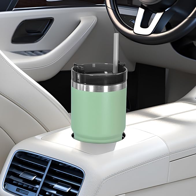 20 oz Tumbler Stainless Steel Tumblers,Reusable Double Wall Vacuum Insulated Coffee Mug for Home, Office, Outdoor Works Great for Ice Drinks and Hot Beverage(Silver)
