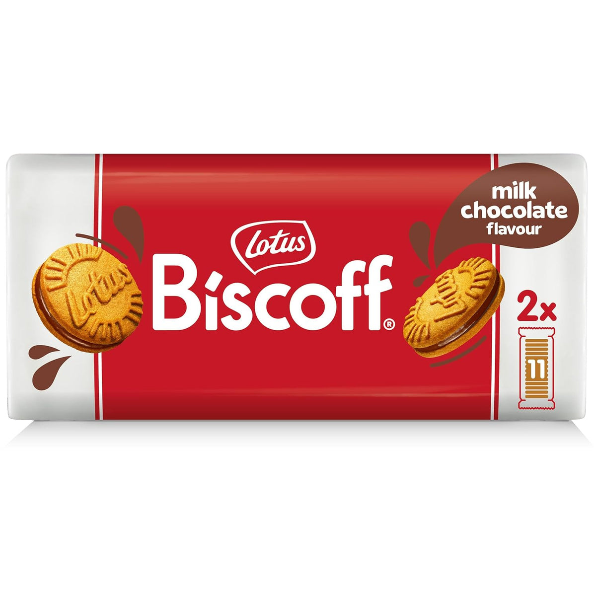 Lotus Biscoff Sandwich Cookies, Biscoff Cream, 22 Cookies per pack, 7.76 Ounce