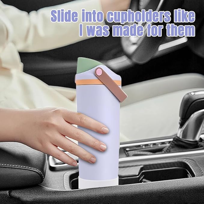 2PCS Silicone Boot Compatible with Owala 30oz & 40oz FreeSip Sway Bottles & Tumblers, Protective Anti-Slip Bottom Cover Sleeve for Freesip Sway Tumbler