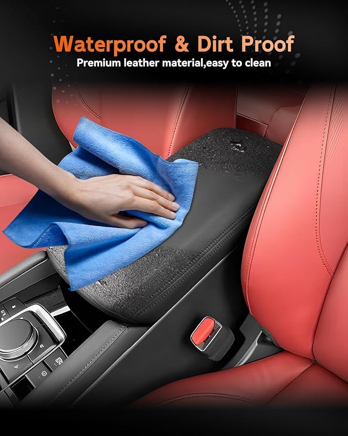 CDEFG for Mazda3 2019-2025 2026 Center Console Cover Armrest Cover for Mazda Mazda3 Accessories Arm Rest Protector Mazda3