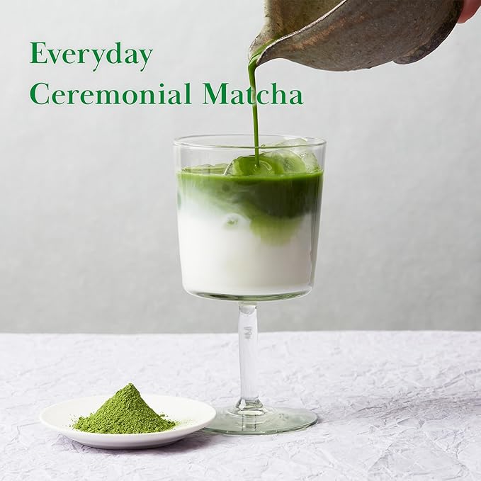 TSUJIRI Matcha - Tsuji Midori (30g / 1.06oz) - Ceremonial Grade Matcha Powder - Authentic Japanese First Harvest Matcha Green Tea - Uji, Kyoto, Japan, 1860