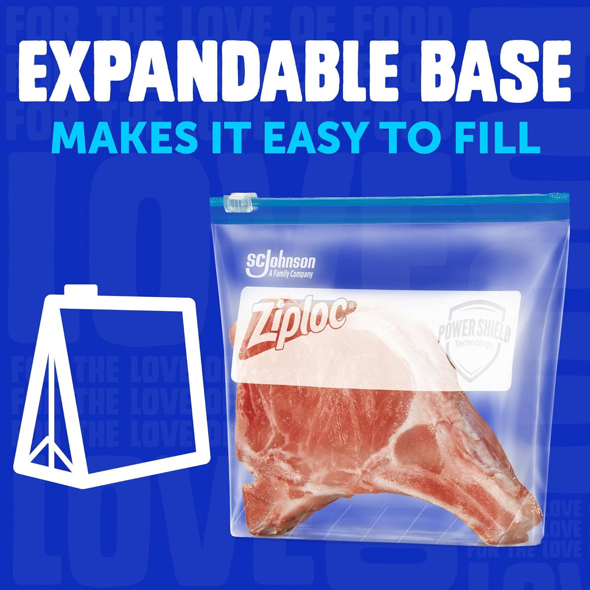 Ziploc Gallon Food Storage Freezer Slider Bags, Durable, 28 Count (Packaging May Vary)