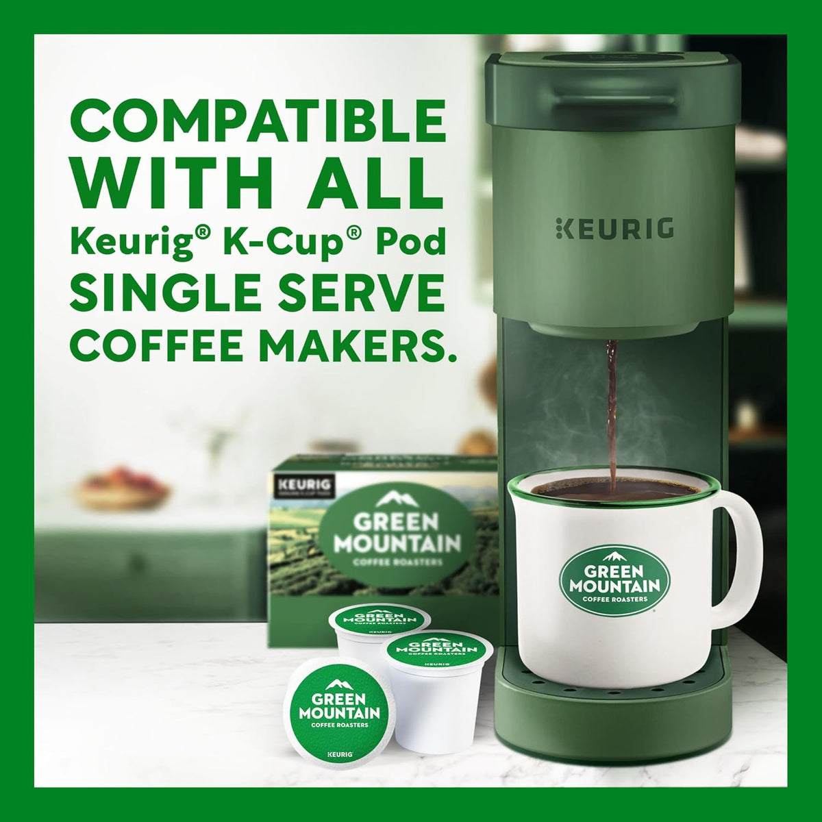 Green Mountain Coffee Roasters Nantucket Blend Keurig Single-Serve K-Cup Pods, Medium Roast Coffee, 96 Count