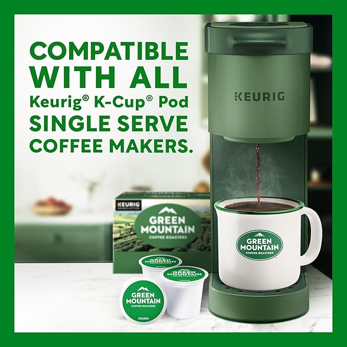 Green Mountain Coffee Roasters Breakfast Blend Single-Serve Keurig K-Cup Pods, Light Roast Coffee, 48 Count