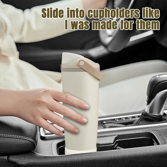 2PCS Silicone Boot Compatible with Owala 30oz & 40oz FreeSip Sway Bottles & Tumblers, Protective Anti-Slip Bottom Cover Sleeve for Freesip Sway Tumbler