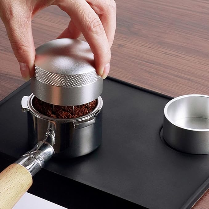 Espresso Distribution Tool 58mm with Brush Base, WDT Coffee Needle Distributor and Stirrer, Stainless Steel Espresso Stirrer Tool for Barista Home Cafe Office