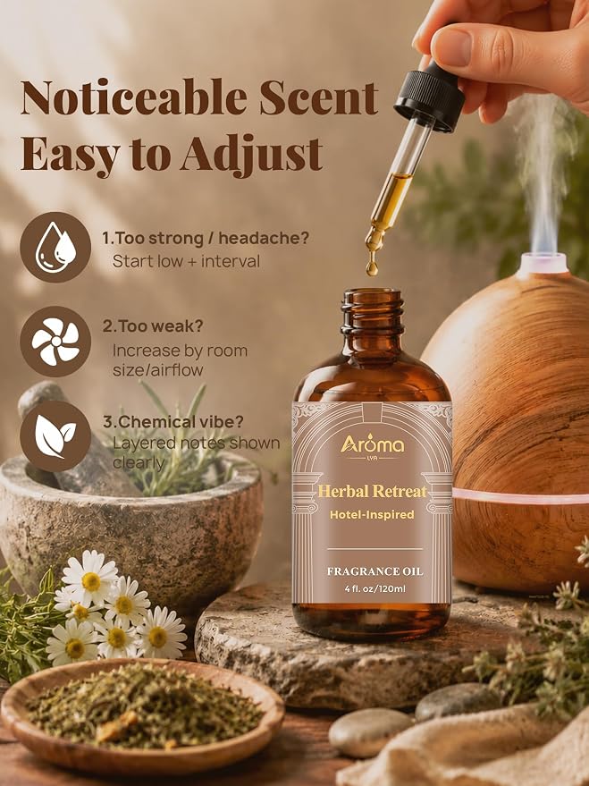Herbal Retreat - Hotel Collection Diffuser Oil | Clean Herbal Spa Scent