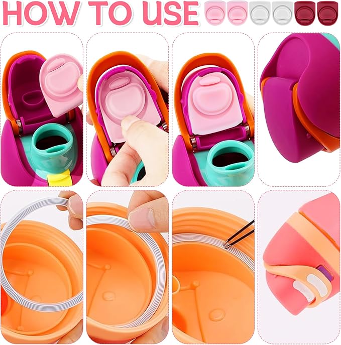 6 Sets Replacement Seal Gasket Stoppers for Owala Freesip 16oz 32oz Cap Mouth,Silicone O Sealing Ring Parts Water Bottle Top Lid Accessories for Owala Freesip 16/19/24/32/40oz（3 colors 5
