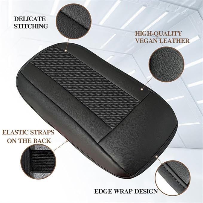 Car Center Console Cover for Honda Accord 11th 2023 2024 2025 Midle Console Cushion Armrest Pad Auto Interior Accessories